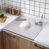 Board Stainless Steel Cutting Heavy Duty Non Slip Stable Surface Multipurpose Suitable for