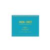 Twin Wire Binding 2026-2027 Desk Calendar Standing Flip Design Monthly Planner  Home Office