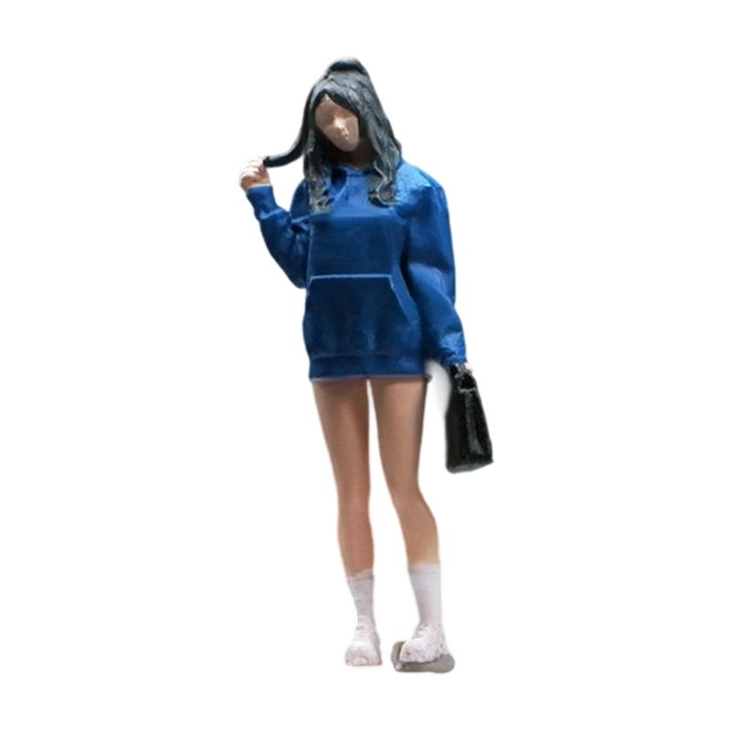 Detailed Miniature Resins Collectibles 1/64 Scale Handcrafted Figures Perfect For Model Train Layouts And Dioramas
