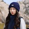 Simple and Versatile Autumn and Winter Face Showing Small Baotou Cold Hat Thickened Warm Ear Protection Woolen Hat
