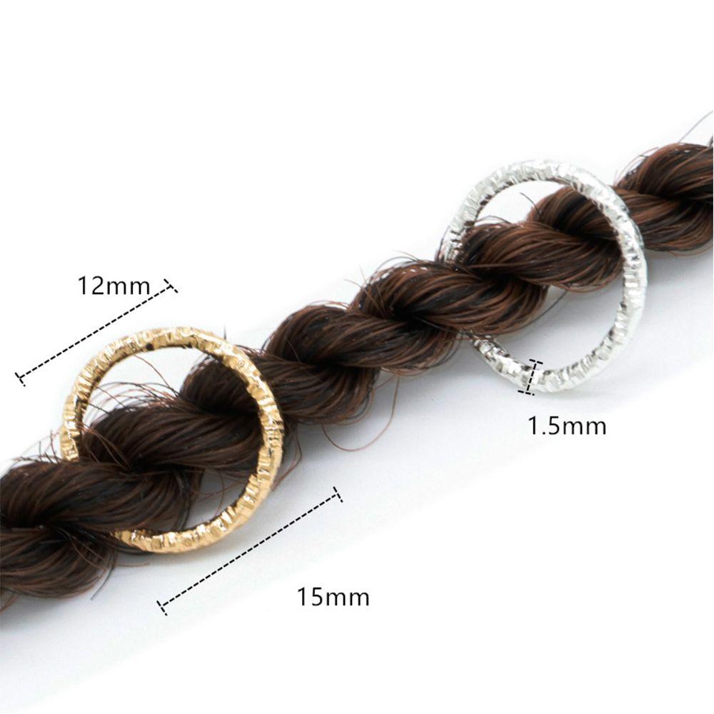 Jewelry Tubes Hair Rings Braids Beads Hair Decorations Hair Braid African Dreadlocks Hair Cuffs