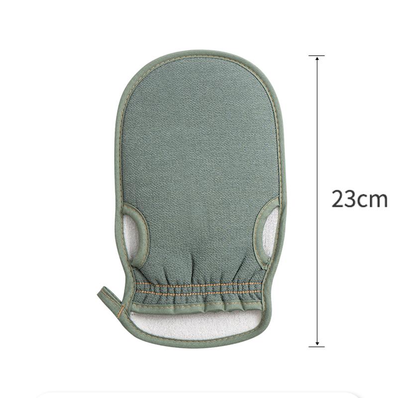 Gentle Exfoliating Bath Glove for Women Skin Friendly Deep Cleansing Back Scrubber Reusable Quick Dry Bath Accessory Effective Yet Safe Body Scrubber