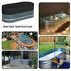 Outdoor Oval Stock Tank Pool Cover Swimming Pool Cover Waterproof Stock Tank Cover With Storage Bag Oxford Bathtub SPA Cover