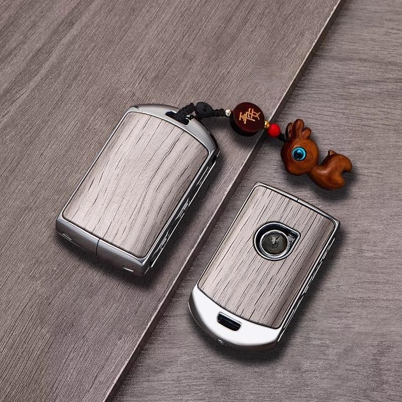 Premium Zinc Alloy Key Cover for Volvo XC60/S90/S60L/XC40/C40/V60/XC90 - Luxury  Key Fob Case Keybag