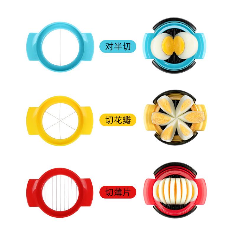 Colorful New Ingredient Egg Slicer Egg Slicer Multi-purpose Fancy Preserved Egg DividerKitchen Small Tools