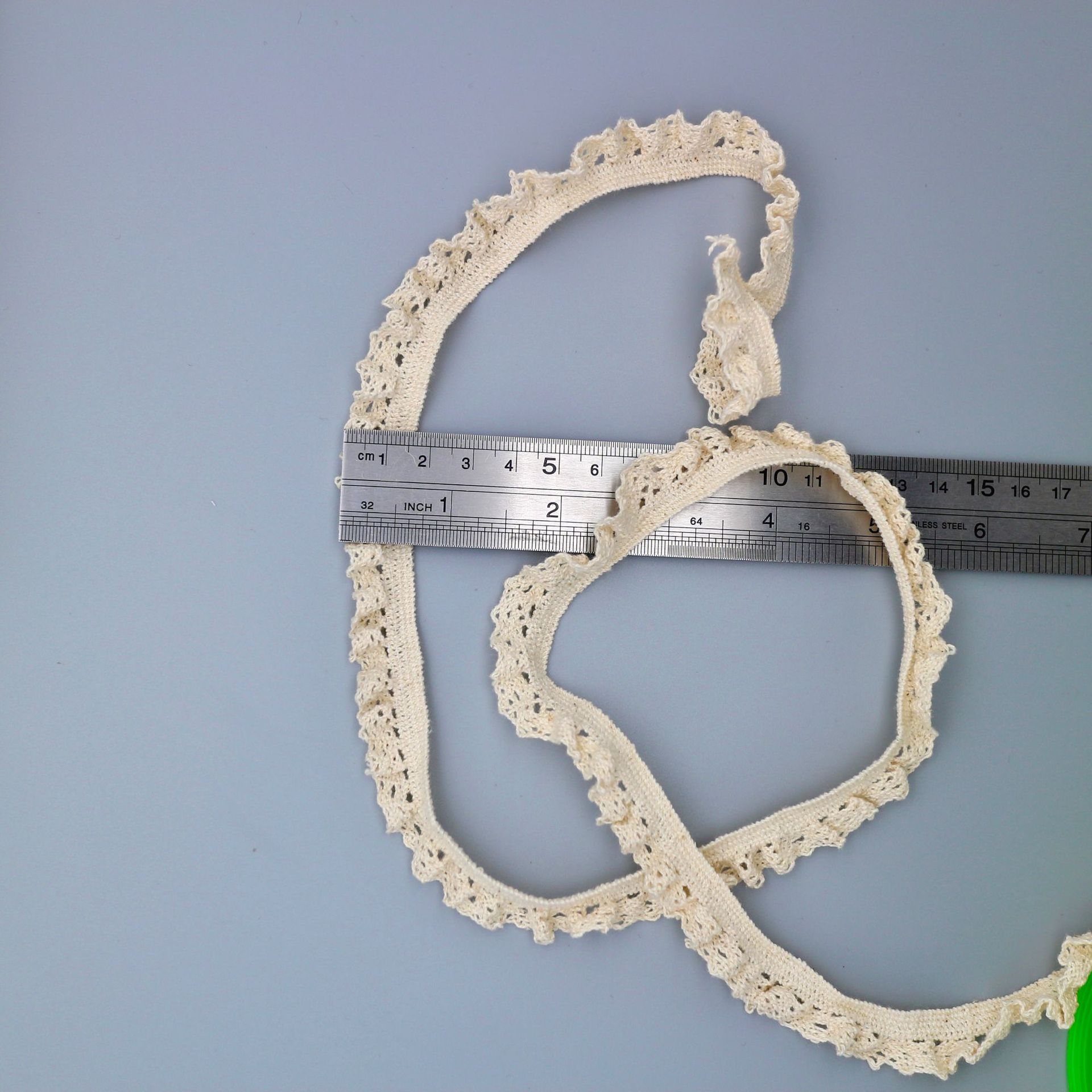 Эластичное Хлопковое Кружево, Кружево-Грибок, Кружевные Аксессуары, Односторонние Трехмерные Плиссированные Рукава, Эластичное Кружево 1210