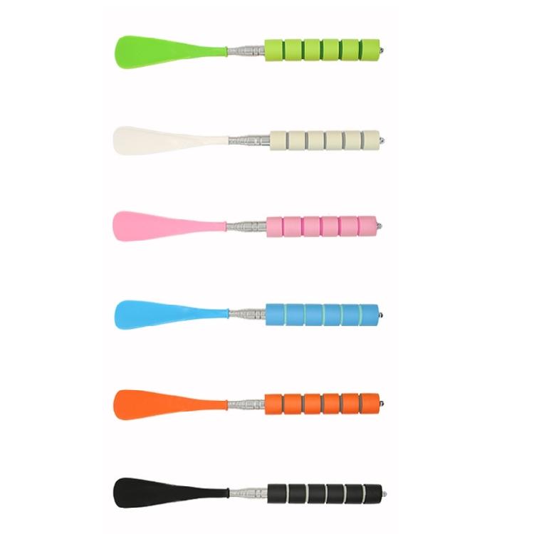 Foldable Stainless Steel Footwear Assistant Stainless Steel Telescopic Extendable Long Shoe Horn Shoe Lift Helper Tool