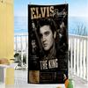 Elvis Presley Performance Beach Towel Super Soft & Absorbent Comfortable Lightweight Portable for Swimming,Beach,Camping, Travel, Beach Accessories,Gy