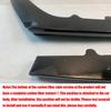 For BMW F80 M3 F82 F83 M4 2015-2020 Car Rear Diffuser Bumper Corner Spoiler Splitter Rear Lip Protector Guard Carbon Fiber Look