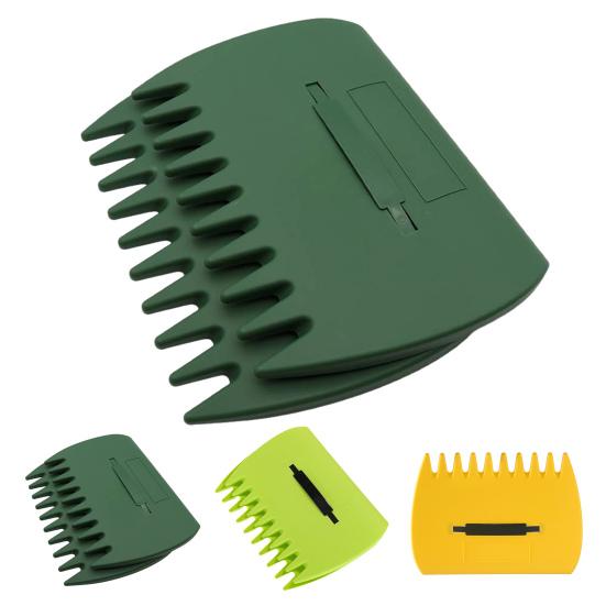 1 Pair Leaf Scoops Hand Rakes Leaf Pick-up Claws Lawn Debris Scooper Large Leaf Grabbers for Picking Up Leaves Clippings Grass