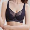 Large Size Anti-sagging Breathable Full Cup Thin Adjustable Underwear Push-up Comfortable Breast Control Bra