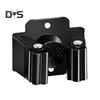 Wall Mount Broom Holder Non-Slip Design Simple Installation Stainless Steel Heavy Duty Mop Holder Broom Hanger with Screws
