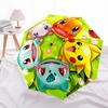 1pc Pokémon Pikachu, Charmander, Squirtle & Bulbasaur Automatic Opening Folding Umbrella, Portable 3-Fold Design with 8-Bone Iron Frame, Outdoor for F