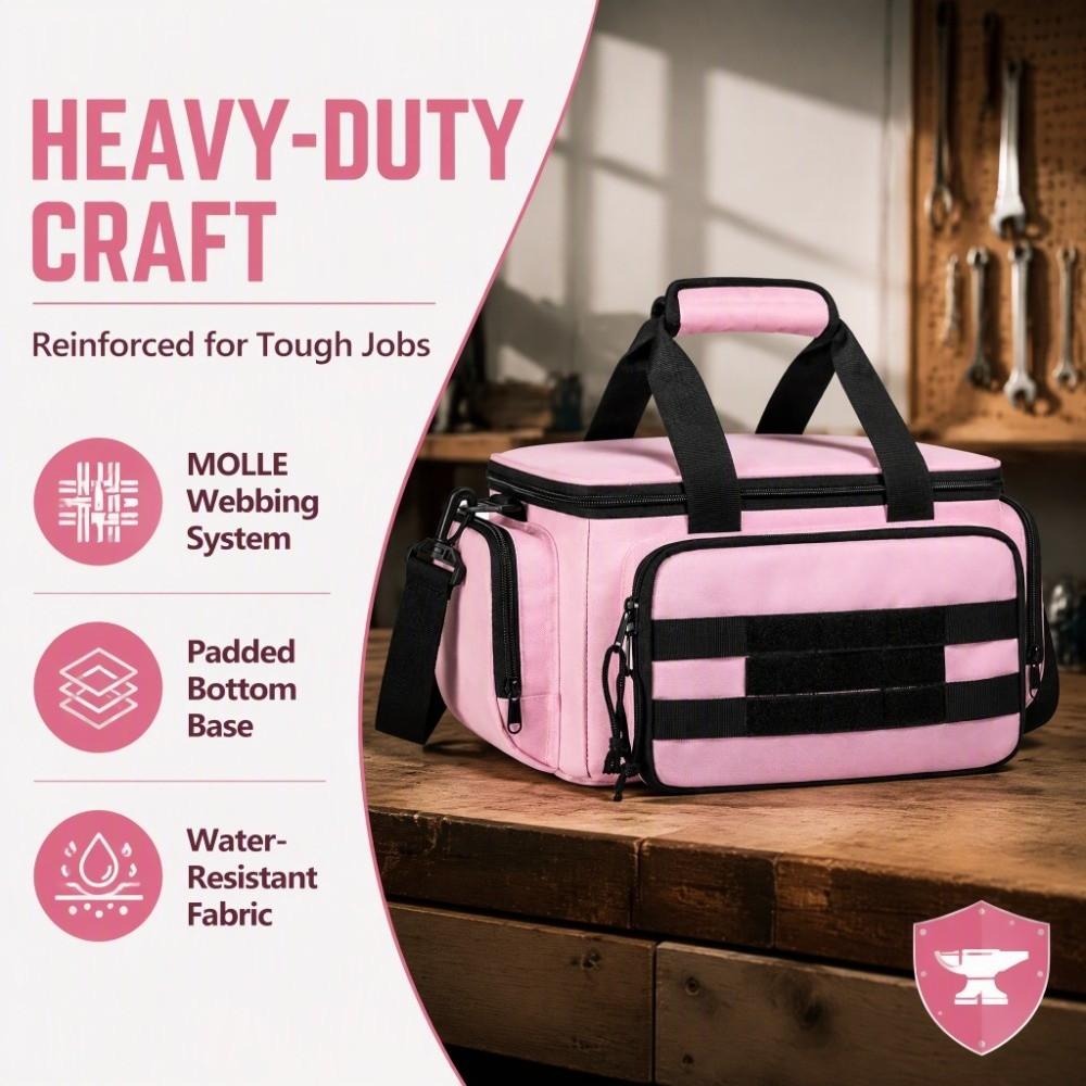 Large Capacity Tool Bag Thickened Bottom Range Bag Waterproof Tool Storage Organizer For Women