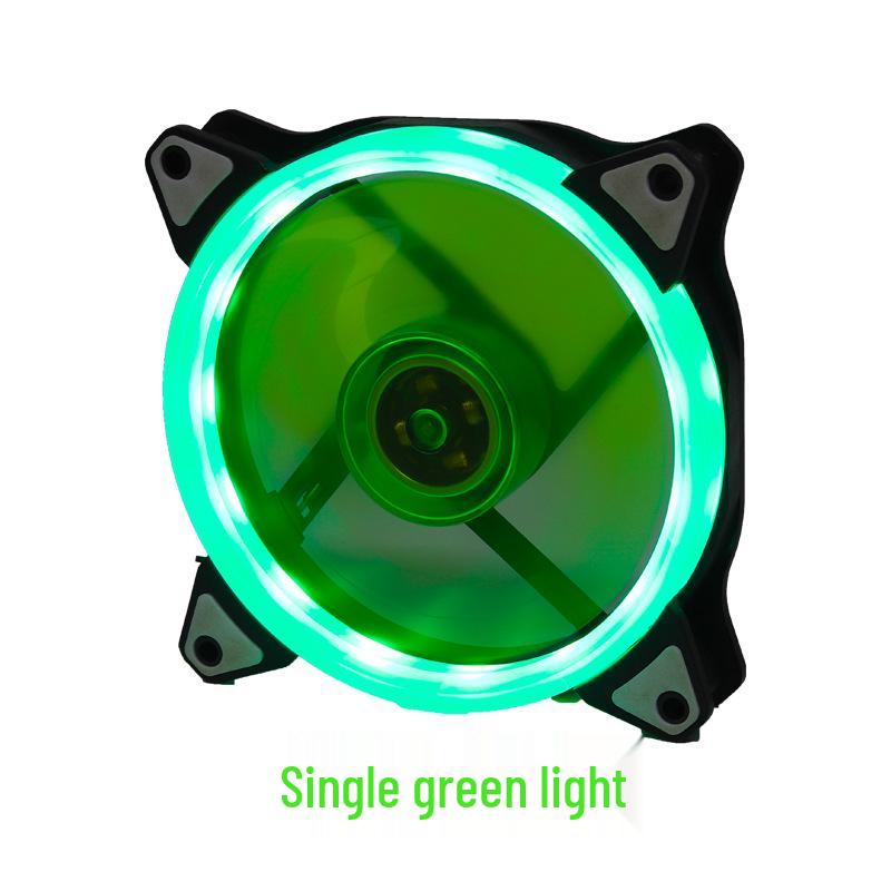 12cm RGB LED Ultra-Quiet Desktop Computer Chassis Cooling Fan