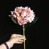 Artificial 46cm Hydrangea Fake Silk Flowers Bouquet Bridal Wedding Decor Home
