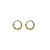Gold-Plated Zircon Geometric Ear Cuff Earrings for Women