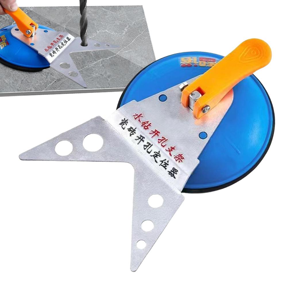 Adjustable Tile Locator Suction Cup Tile Opening Fixer Vacuum Base Suction Cup Positioning Fixer For Ceramic Glass Porcelain