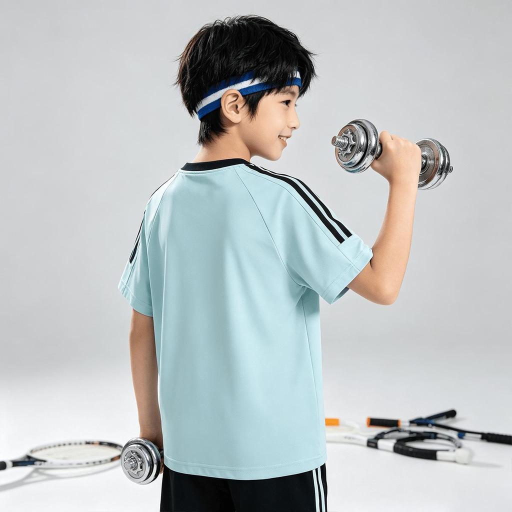 Children's Summer Outdoor Comfortable Breathable Short Sleeve T-shirt