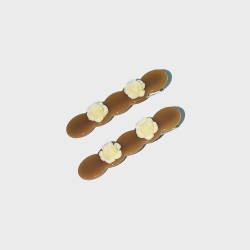 Usite Wildblumen HAARSPANGE 5 FARBEN (2 Stück 1 Satz)