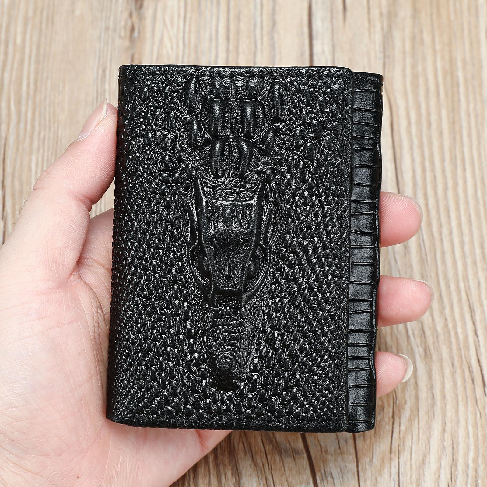 

Кошелек, Многофункциональная сумка, Отделение для карт, Отделение для ID-карты, Мужской кошелек премиум-класса One Size чёрный