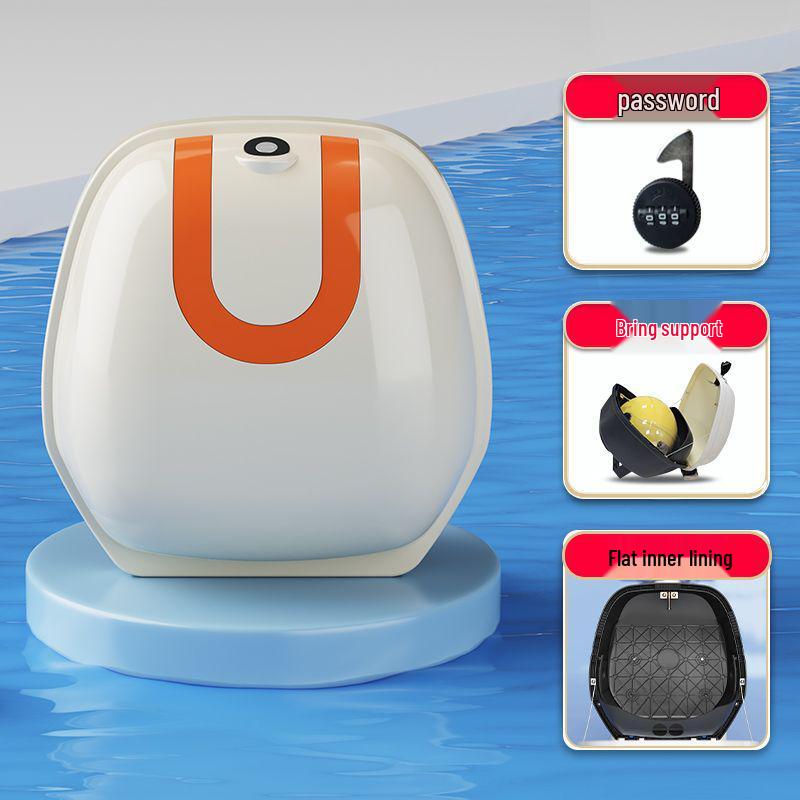 Rear Trunk Storage Box for Yadea DQ6S, Aima Vava, Tailing, and Xiaoniu Electric Scooters
