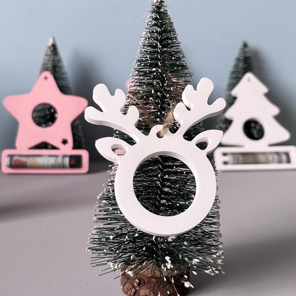 Série de Noël Porte-billets Décoration Moule Sapin de Noël Pentagramme Porte-cadeaux en espèces Plâtre Moules Bricolage