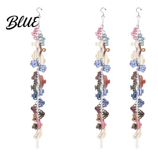 Fashionable Hair Accessory Display Boho Clip Organizer Braided Vertical Claw