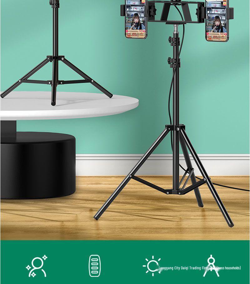 Multifunctional Selfie Stick & Tripod with Beauty Fill Light