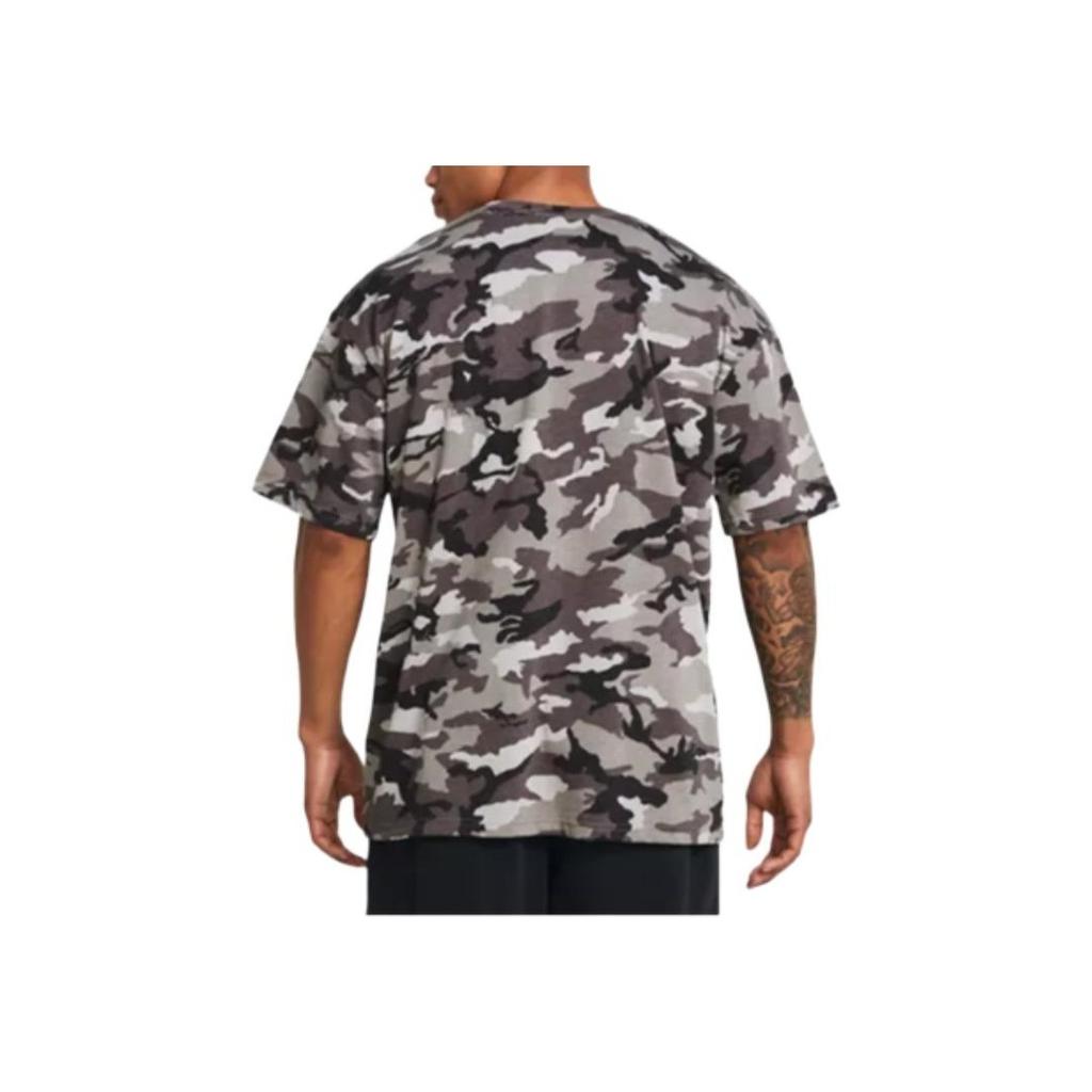 Under Armour Camo Crew Neck Pullover Short Sleeve T-Shirt Men Tops Urban-Khaki 1382897-294