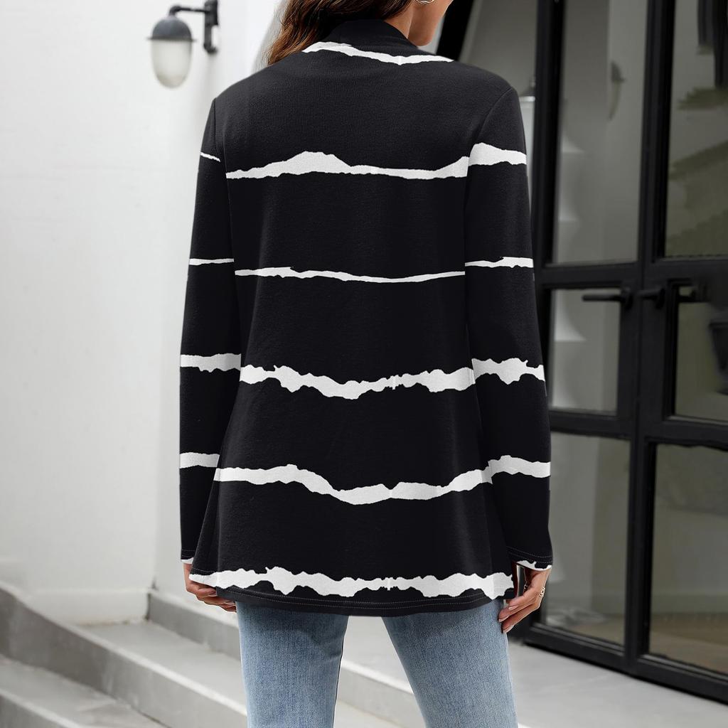Women's Lightweight Cardigan Sweaters Open Front Long Sleeve Casual Loose Thin Cardigans With Pockets
