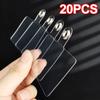 1-20pcs PVC Phone Tether Tabs Phone Lasso Replacement Transparent Phone Tether Patches Phone Case Anchor for Lanyard Hanging