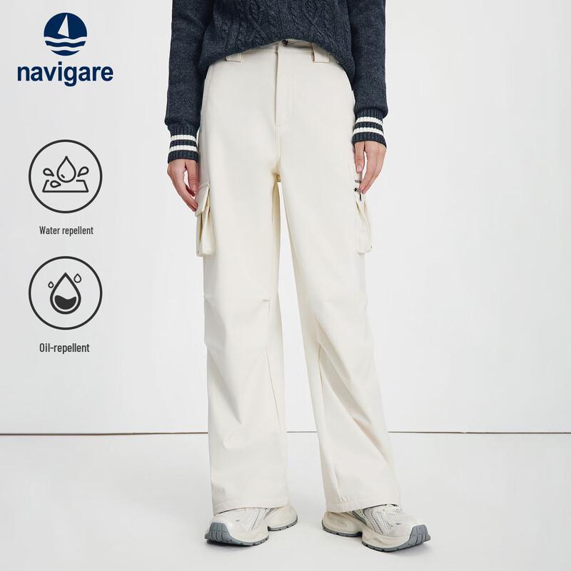 Navigare Women's Outdoor 3-Proof Straight-Leg Cargo Pants