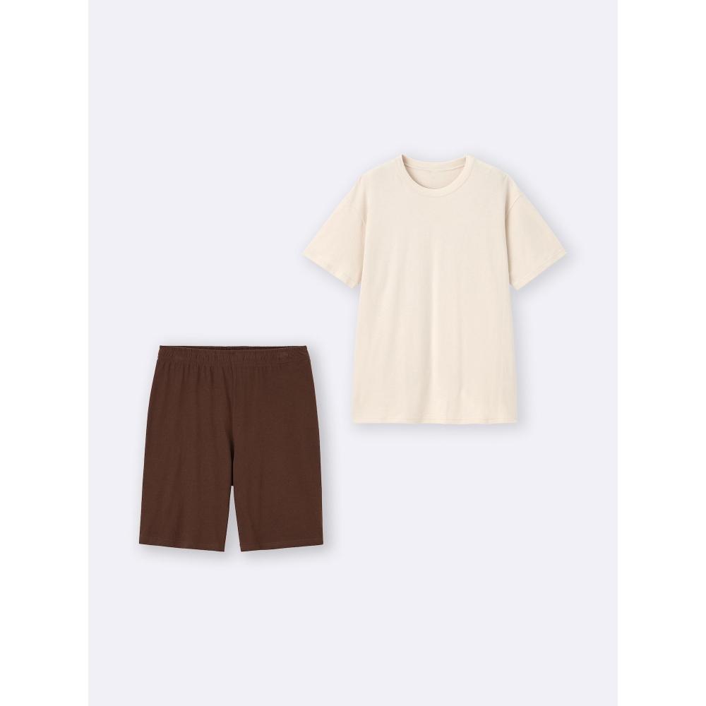 GU by Uniqlo Cotton Color Lounge Set  Short Sleeve   Shorts 