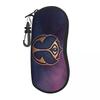 Custom Tomorrowland Sunglasses Soft Case Neoprene Zipper Dance Music Festival Shell Eyeglass Case Protective Box For Glasses