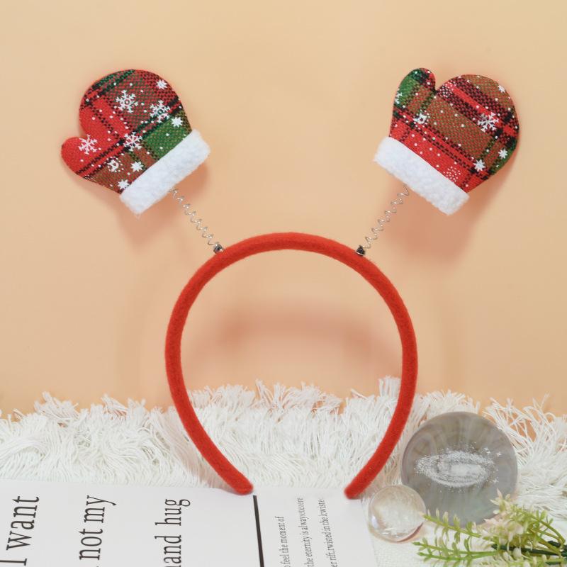 Festliche Weihnachts-Kopfbedeckung: Kostüm-Stirnband für Kinder und Erwachsene & Party-Haarschmuck