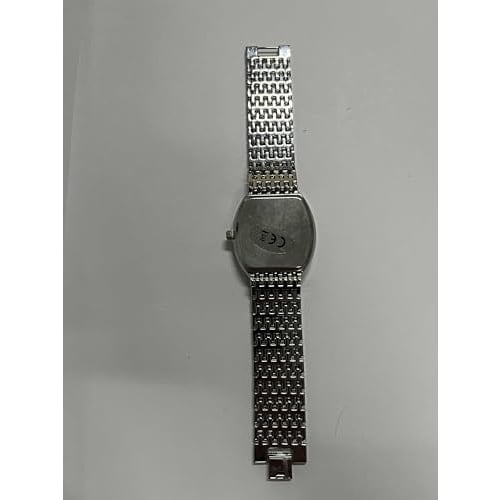 Popular and stylish diamond analog watch for men and women, featuring a stainless steel strap, square design, and a waterproof silver finish. Perfect
