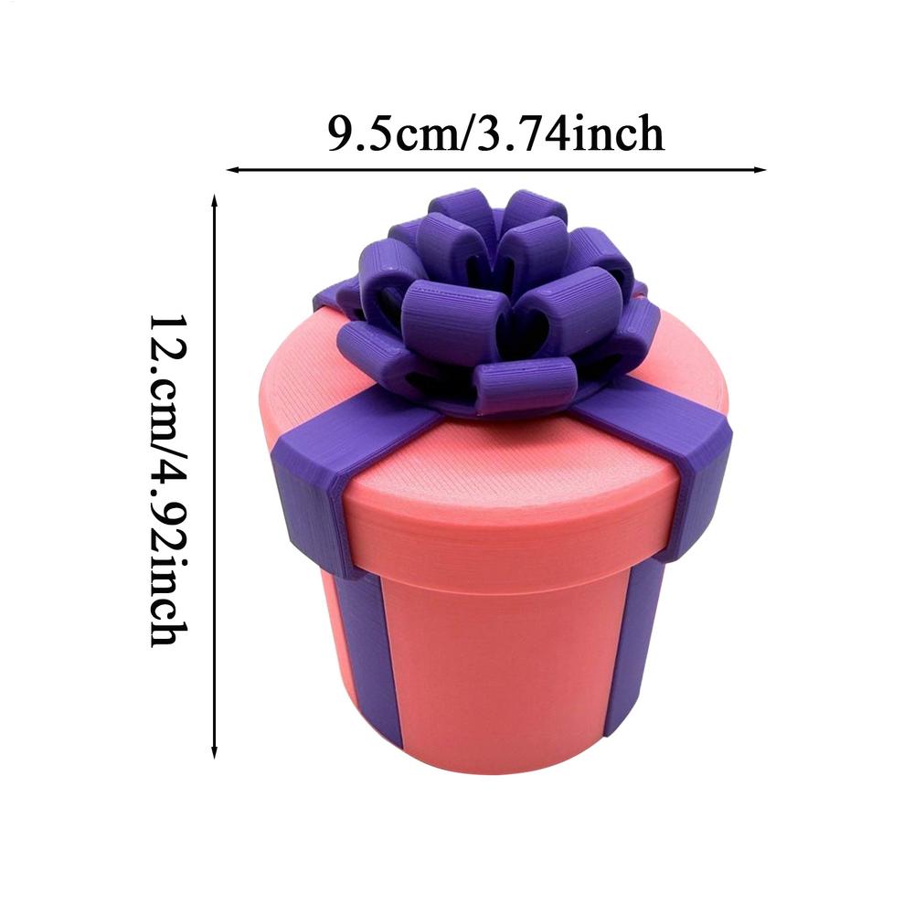 Prank Box Compact Memorable Joke Decoration Joke Gift Box for Friend Office Party Birthday Wedding Christmas Holiday Outdoor