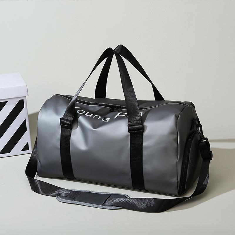 Dry and wet separation fitness bag, clothes storage bag, travel storage bag, hand luggage bag, shoulder bag, short-distance travel bag.
