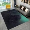 Grim Reaper Death Skull Gothic Non-Slip Area Rug for Living Room Bedroom Home Decor Kids Floor Mat Gift
