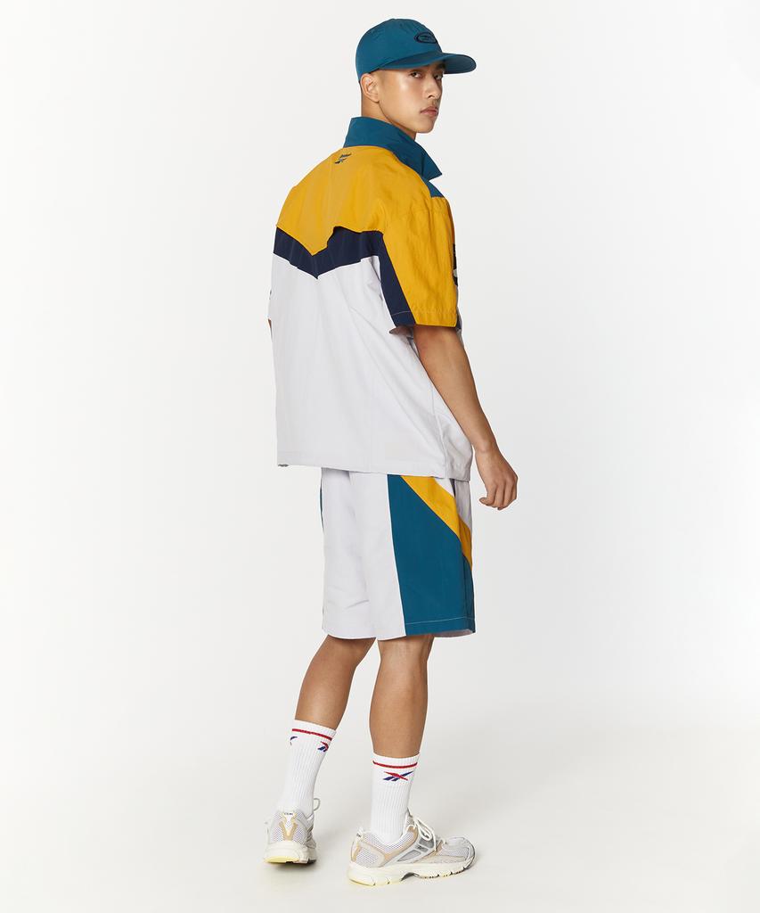 Reebok Twin Vector Short Sleeve Anorak - Green