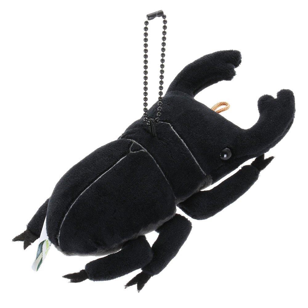 Carolata Giant Stag Beetle Plush Mascot (Realistic Insectwith Chain) Cute Stag Beetle Keychain Doll Gift (Twice Tested)  Christmas Present