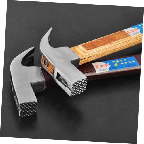 GLEAVI 609G Wooden Handle Claw Hammer with Non-Slip Design and Nail Remover, Construction Nail Puller, Carpentry Tool, Shock Absorption