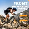 Aairsk 26'' Elektrofahrrad für Erwachsene, 250W Motor E-Bike, 36V 10Ah Abnehmbarer Akku, 25 km/h E-Mountainbike NFC