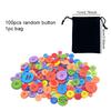 100/660PCS Colorful Mixed Resin Buttons with Bag DIY Sewing Supplies Clothing Accessories Material Household Handmade TMZ