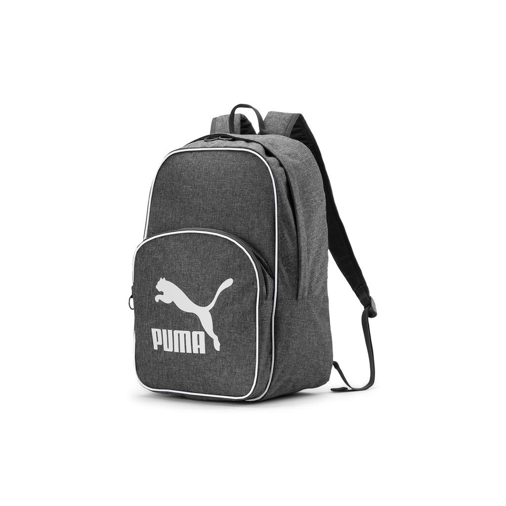 New PUMA Fabric Backpack Regular Lime Gray 076652-02