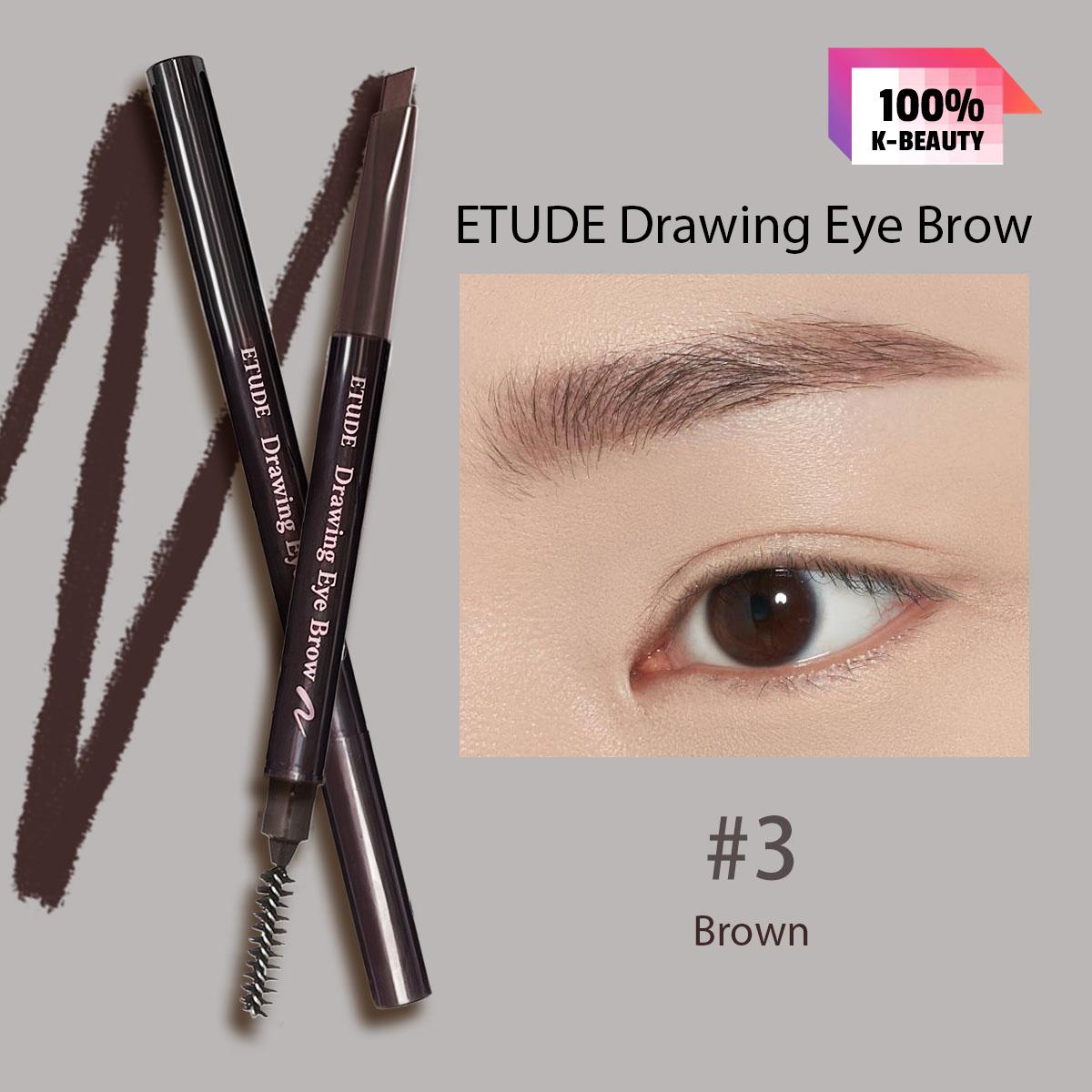 ETUDE Рисующий карандаш для бровей 0,25 г/0,01 унц. (6 вариантов цвета)