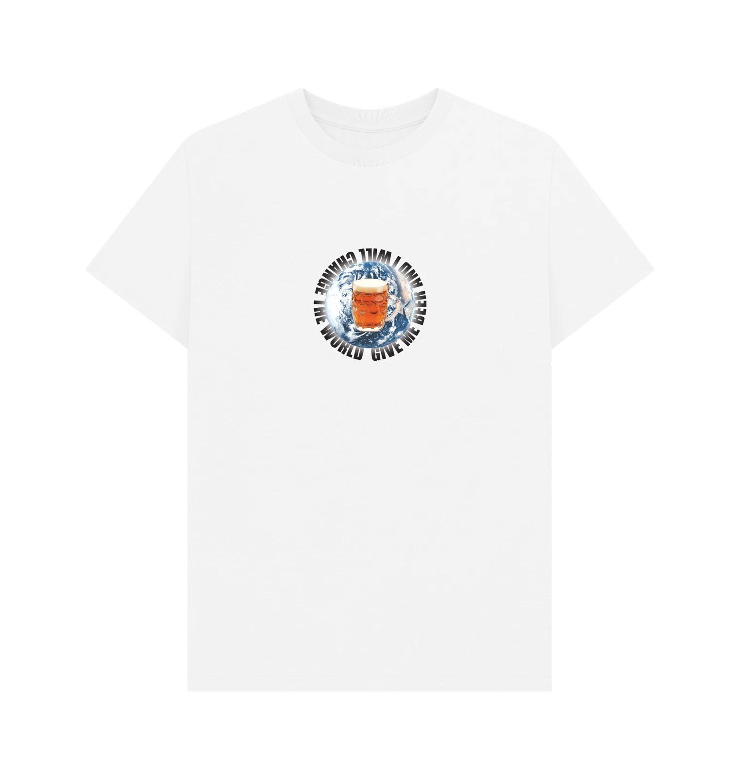 PREMIUM OFFICIAL APOH Oktoberfest Beer Will Change The World Graphic White T-... XL