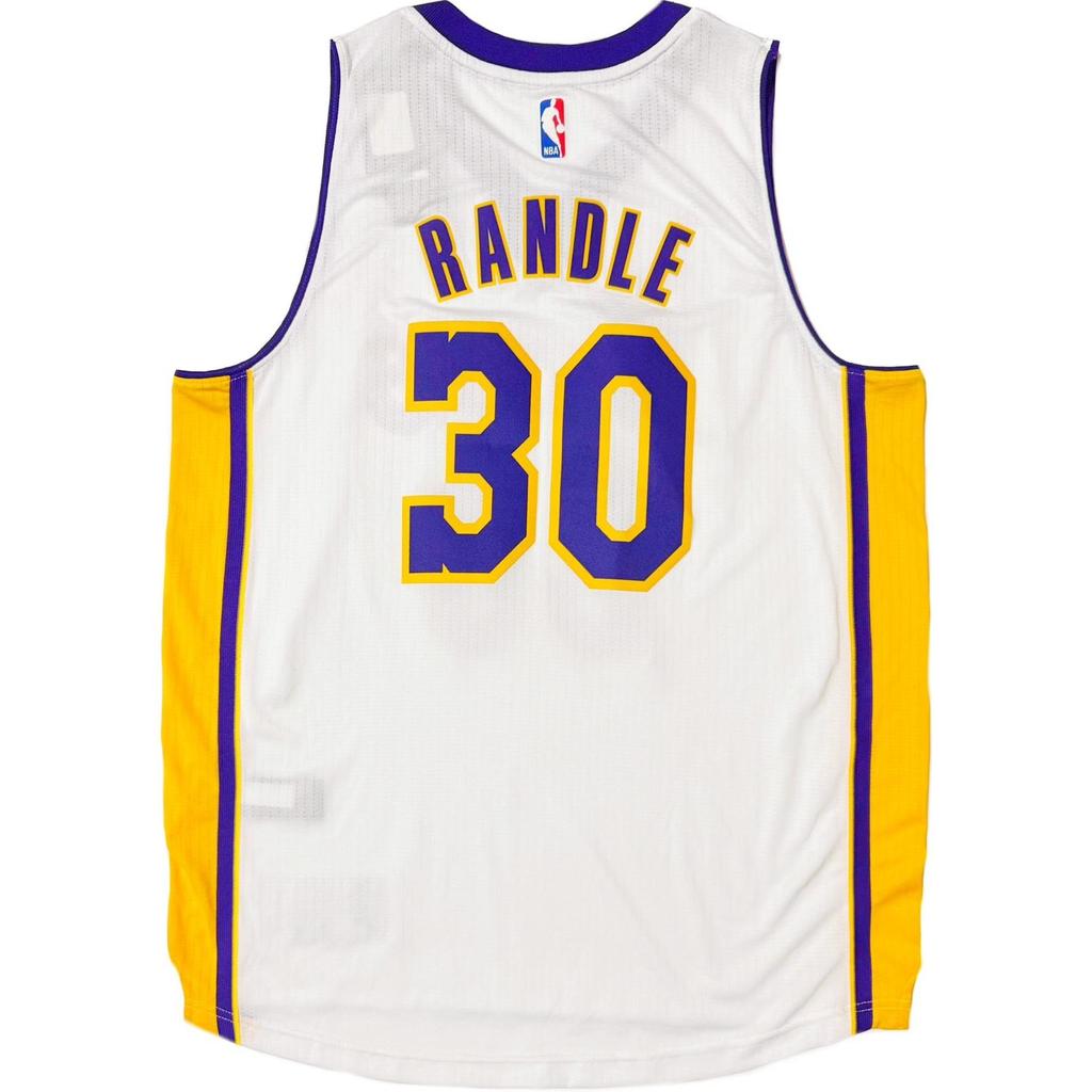 Adidas X NBA Collaboration Los Angeles Lakers Comfortable Skin-Friendly Sleeveless Basketball Jersey Unisex Jersey White K92525