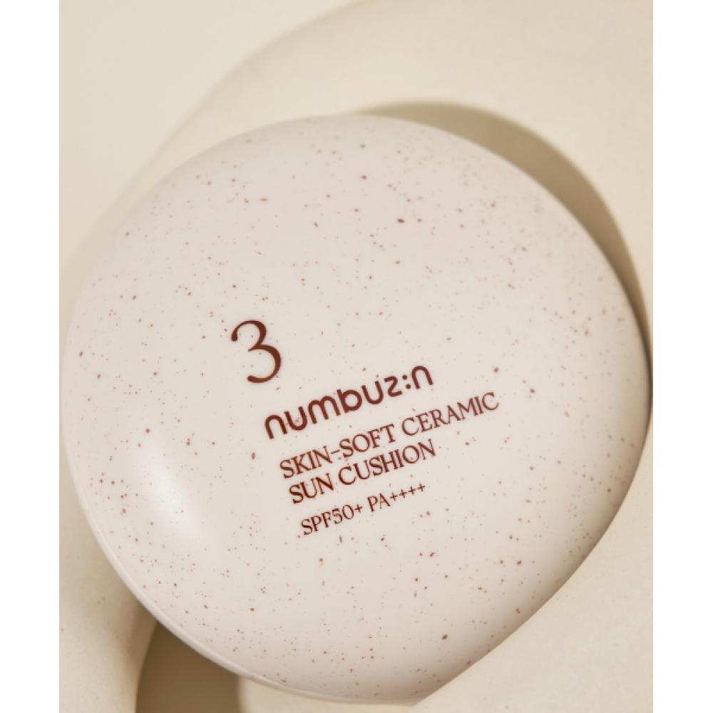

Керамический кушон Numbuzin Spf 50+ Pa++++ Нет. 3 NONE